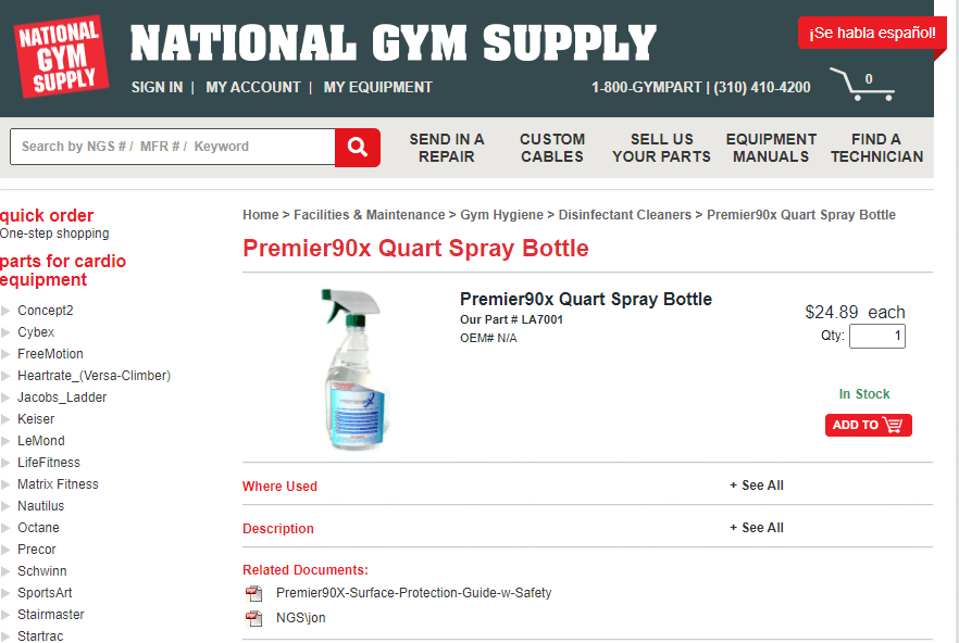 National Gym Supply Spotlight! - Premier Fitness Service