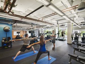 Google Offices fitness facility 
