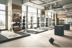 Life Time living fitness facility 